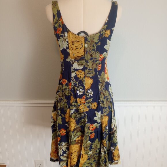 Nine West Floral Dress with Boning - Picture 2 of 2